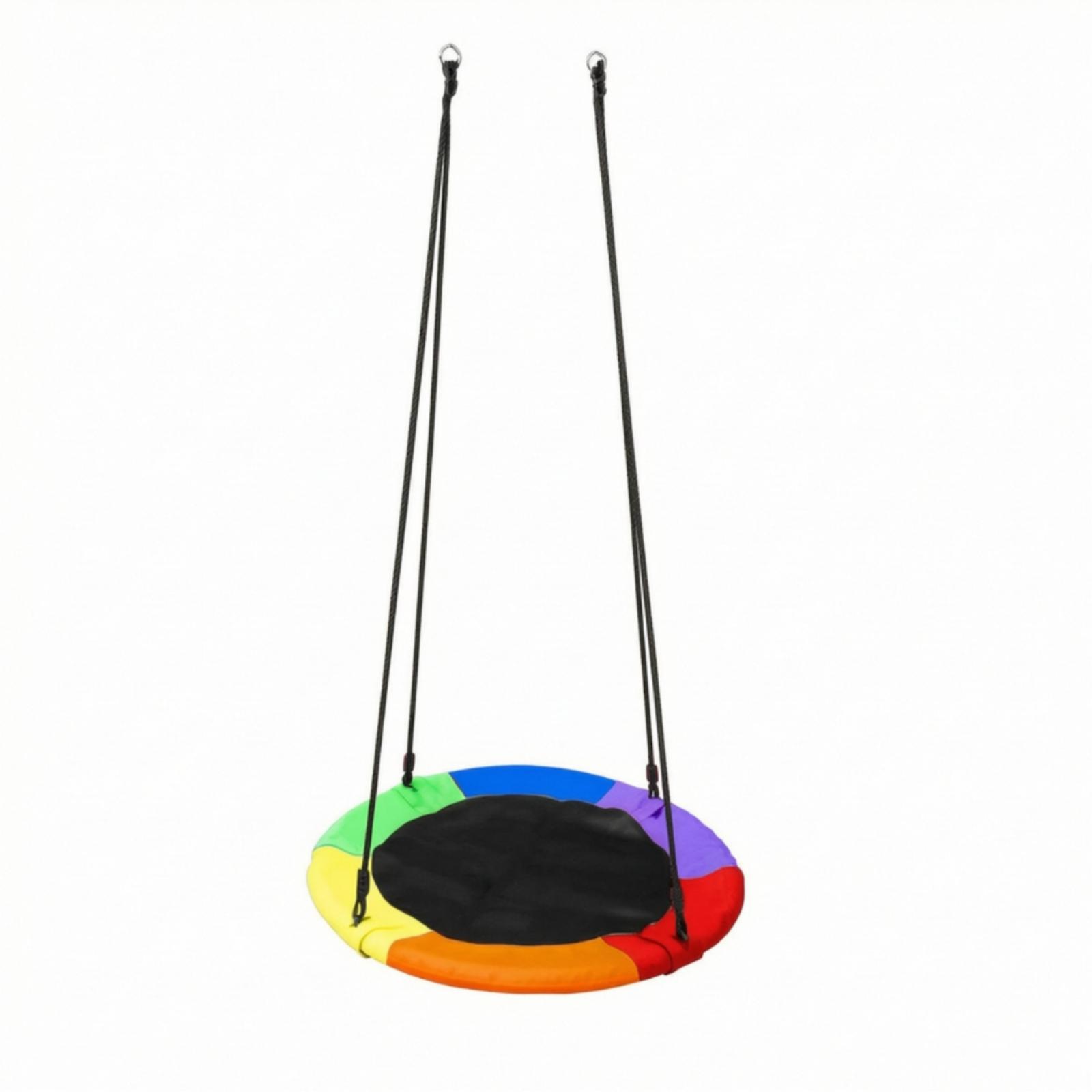 Kids Outdoor Swing - Kinder-Hängeschaukel für den Außenbereich, Rundes Nest-Sitz