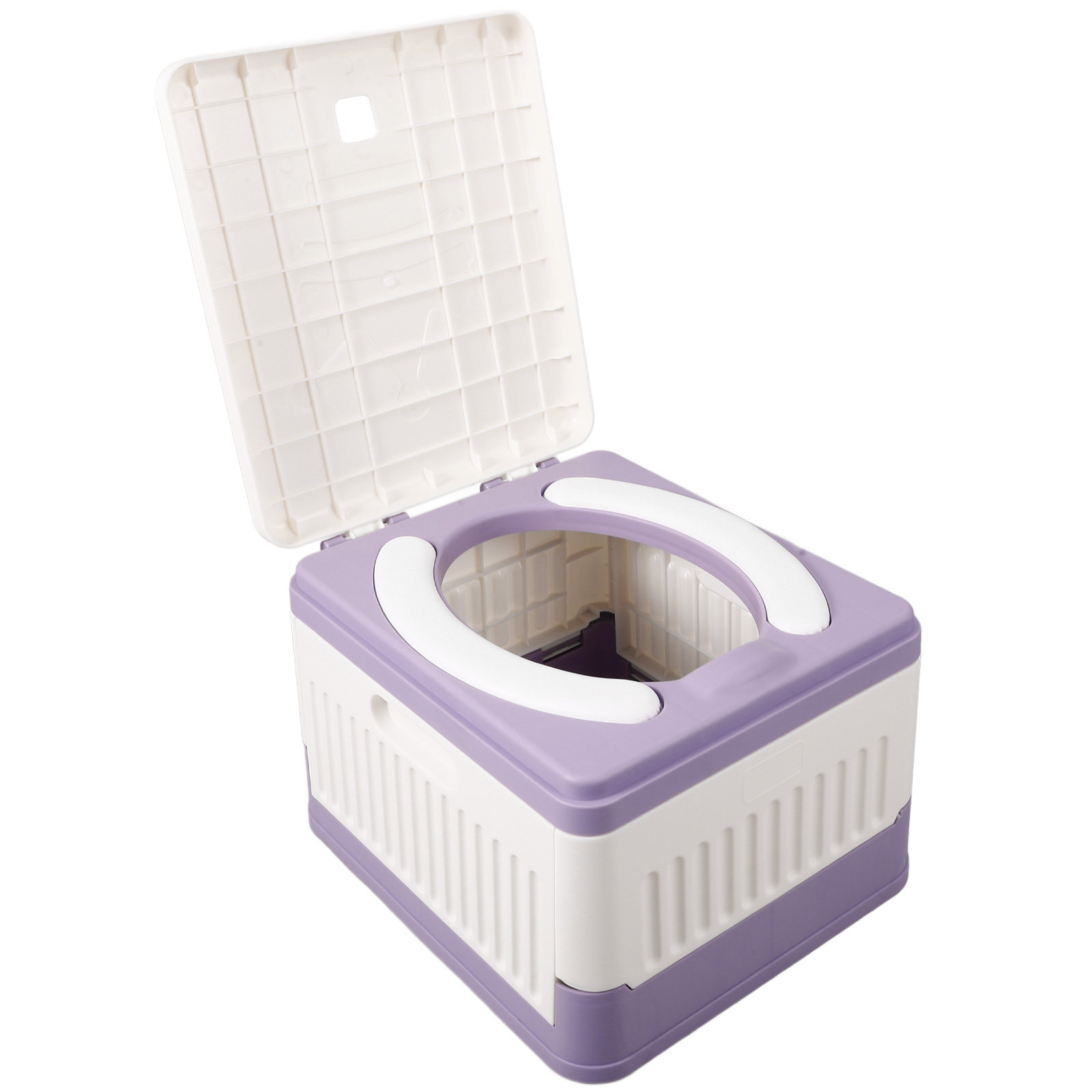 Kids Outdoor Urinal - Tragbare, faltbare Camping-Toilette für Outdoor-Reisen, Notfall-PP-PVC-Töpfchen,