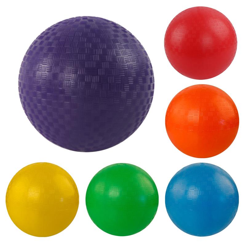 Play Kids Outdoor - Gummi-Kickball 9/6 Zoll Spielplatzbälle für Kinder