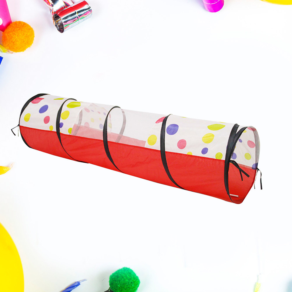 Play Kids Outdoor - 1 Stück Faltbarer Kinder-Krabbeltunnel Tragbares Spielzelt