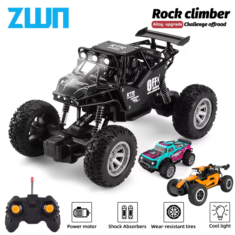 Kids Outdoor Dirt Toys - ZWN 1:16/1:20 2,4G Modell RC Auto