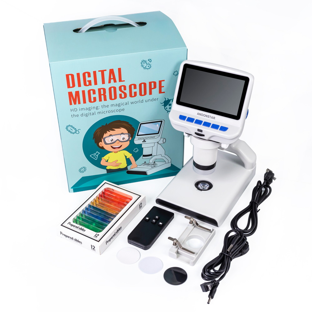 Kids Outdoor Microscope - Andonstar 4,3 Zoll Kinder 2MP 1080P