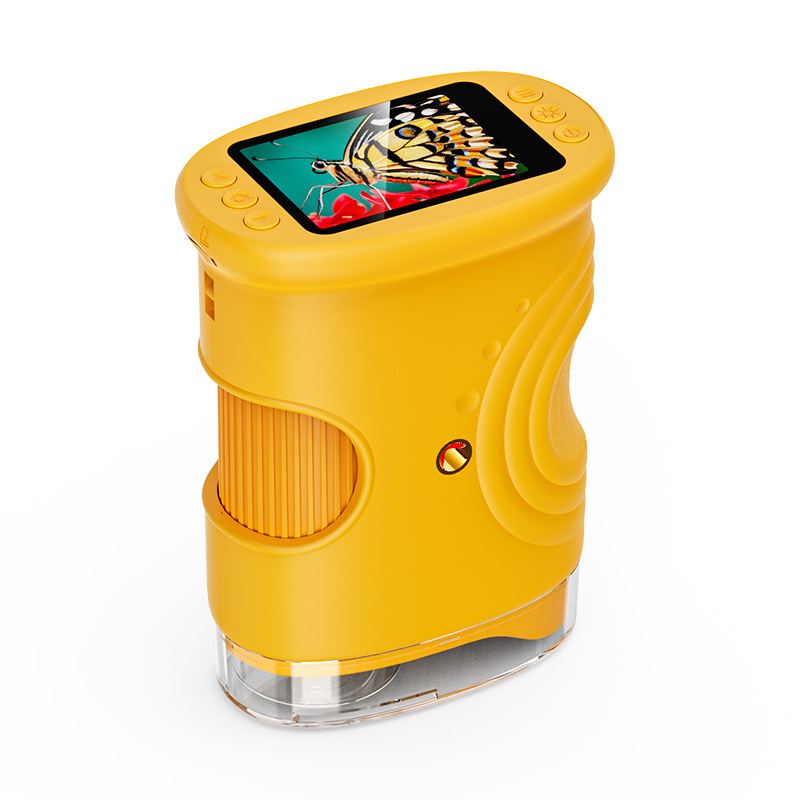 Kids Outdoor Microscope - Tragbares Digitalmikroskop, Handmikroskop für Kinder, 1080P