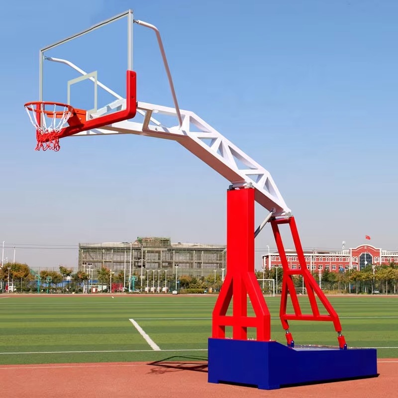 Basketball Hoop Outdoor - Glas Backboard Outdoor Basketball Hoop Post