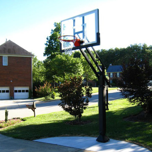 Basketball Hoop Outdoor - Professionelle Basketballkörbe für den Bodeneinbau, Outdoor-Basketballkörbe
