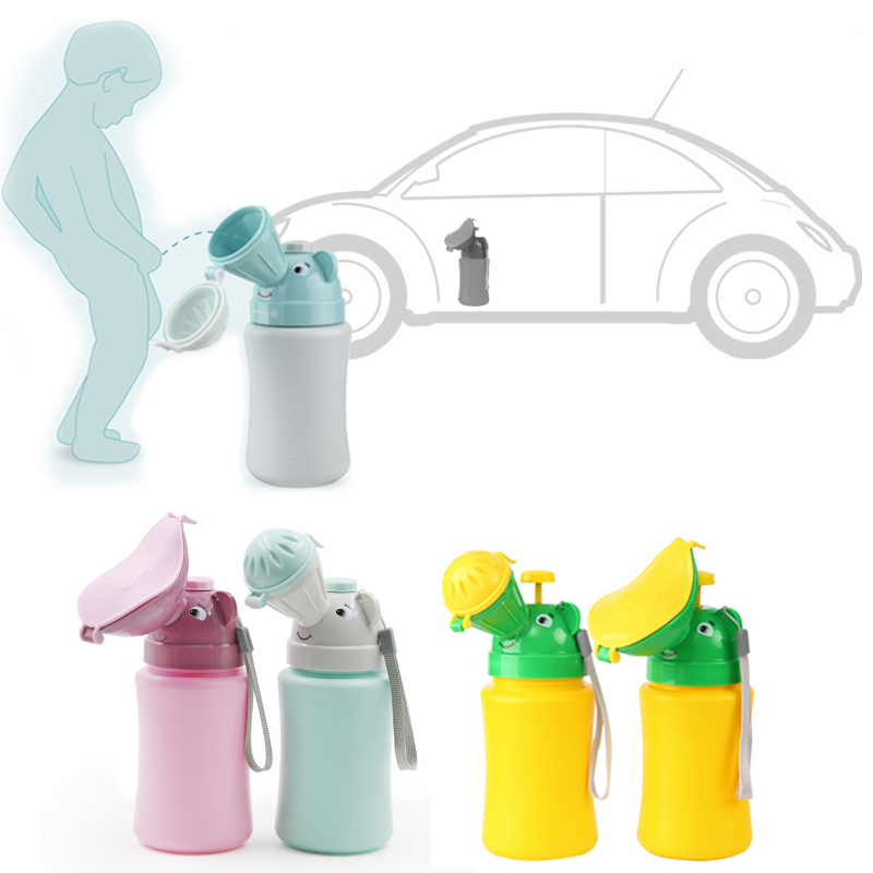 Kids Outdoor Urinal - vvocci Tragbarer Baby-Toilettensitz – Auslaufsicherer Reise-Toiletten-Urinierer