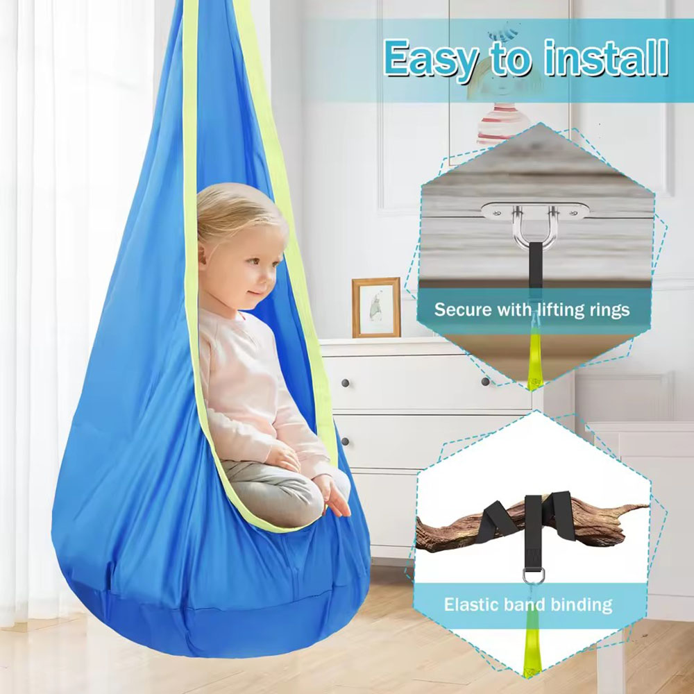 Kinder-Schaukelsitz aus Nylon  – Kids Outdoor Swing Bewertung und Preis