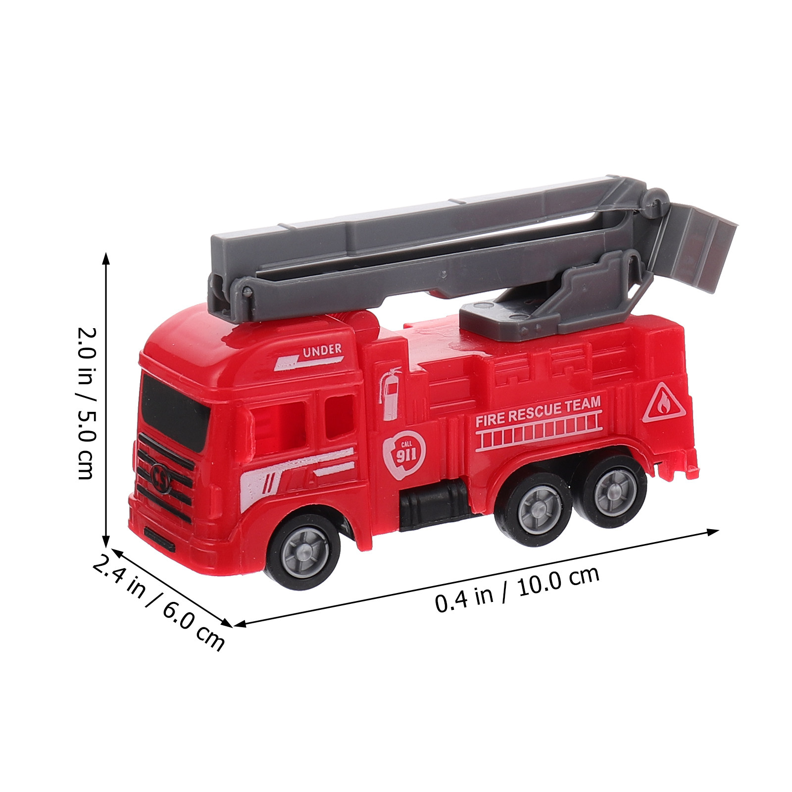 8-teiliges Rückzieh-Feuerwehra – Play Kids Outdoor Bewertung und Preis