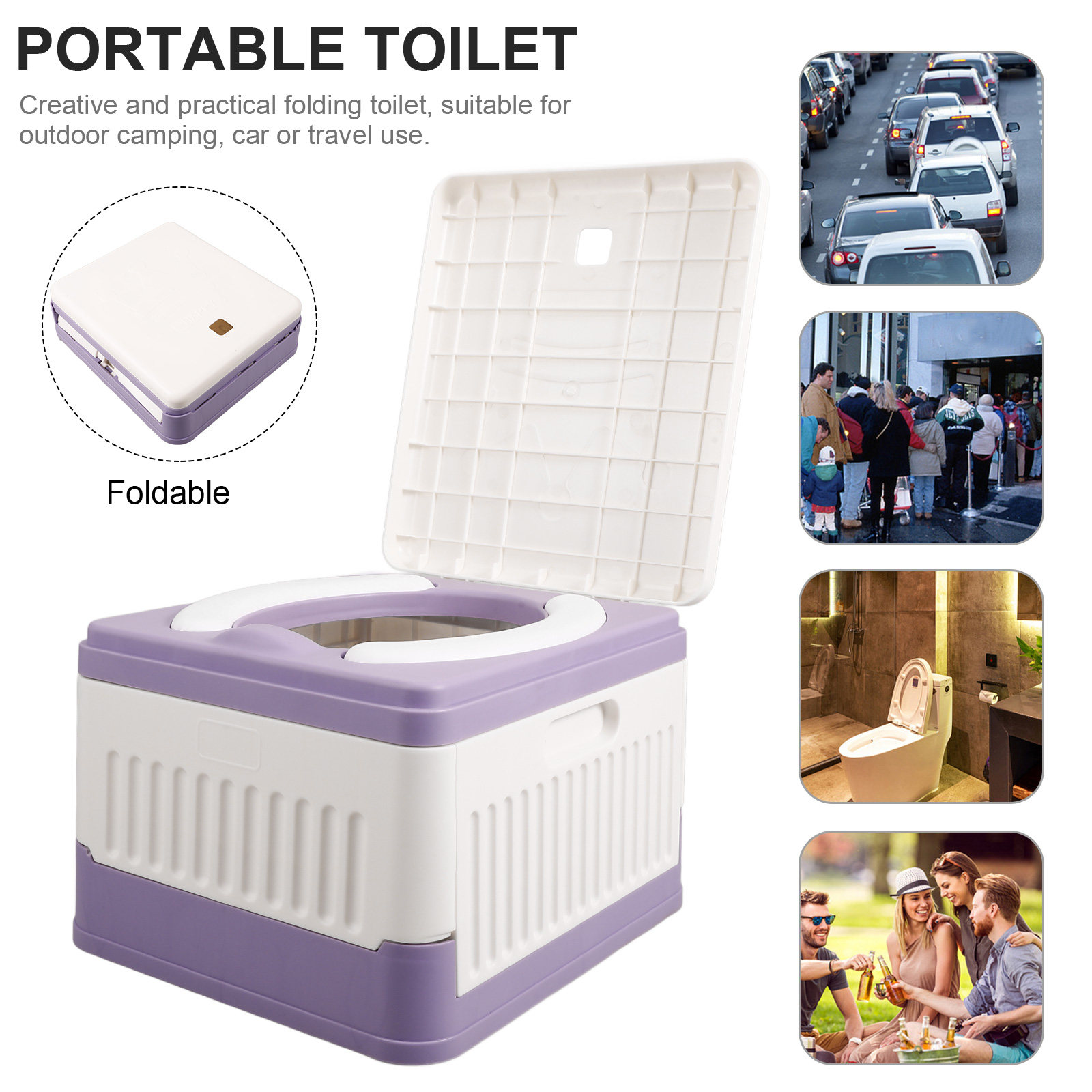Tragbare, faltbare Camping-Toi – Kids Outdoor Urinal Bewertung und Preis