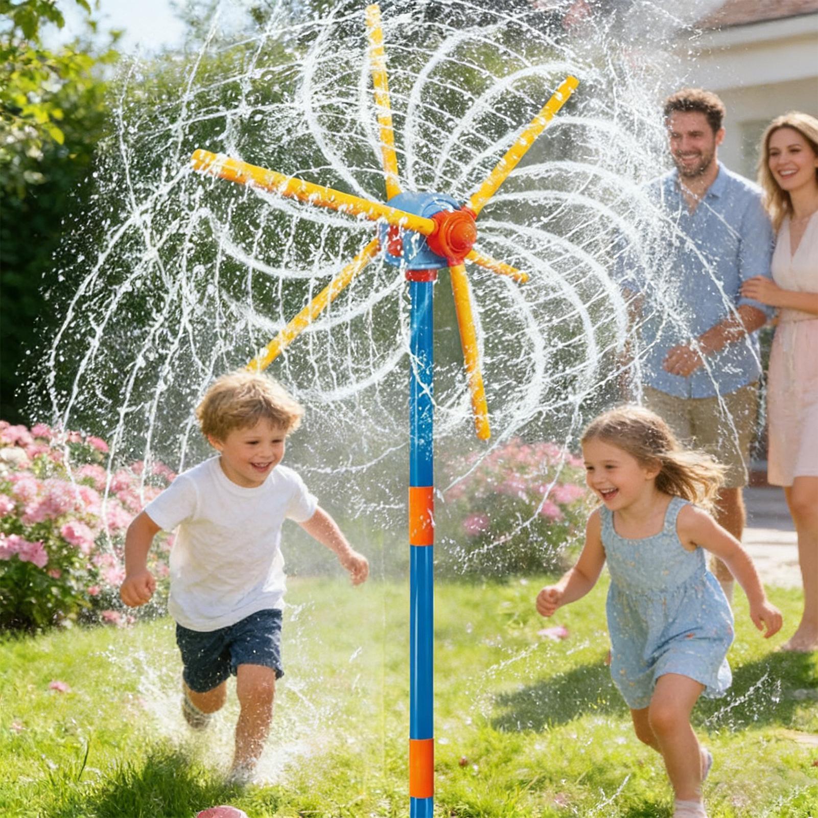Kinder-Sprinkler-Windmühle, lu – Kids Outdoor Yard Toys Bewertung und Preis