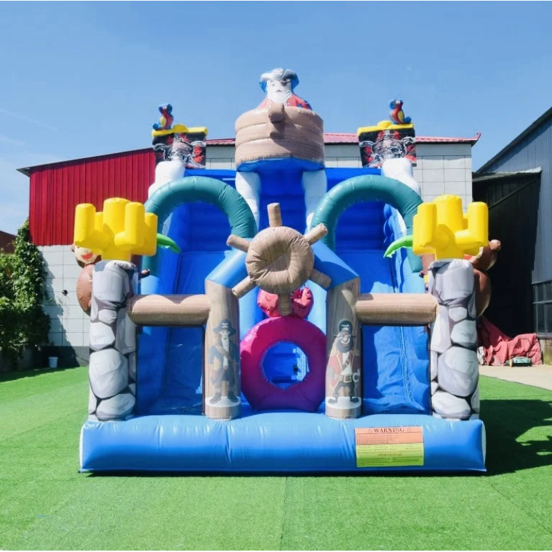 Kommerzielle Piratenschiff-Hüp – Kids Outdoor Inflatable Bewertung und Preis