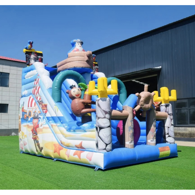 Kommerzielle Piratenschiff-Hüp – Kids Outdoor Inflatable Bewertung und Preis