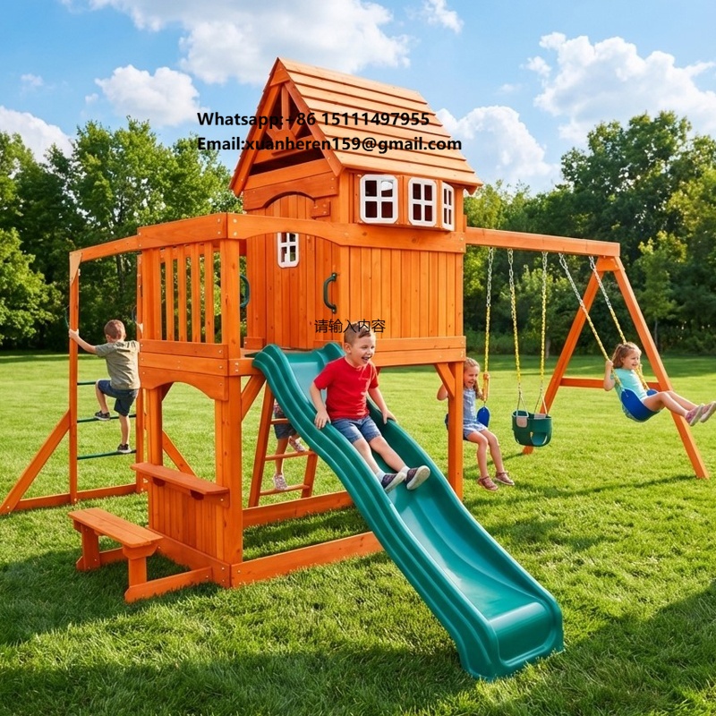 Großes Outdoor-Spielgerät für  – Kids Outdoor Swing Bewertung und Preis