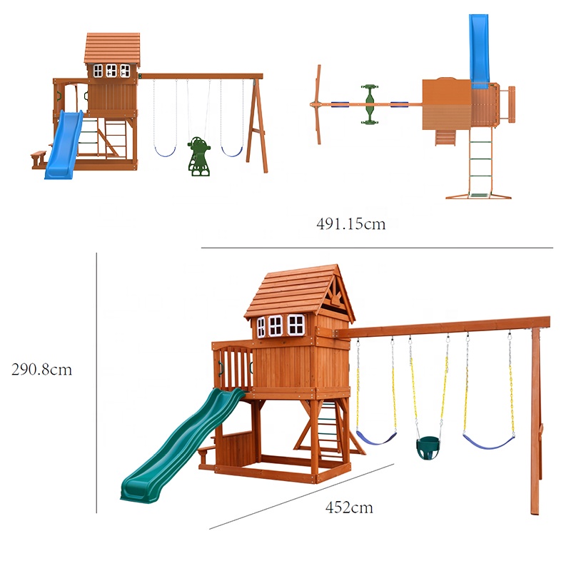 Großes Outdoor-Spielgerät für  – Kids Outdoor Swing Bewertung und Preis