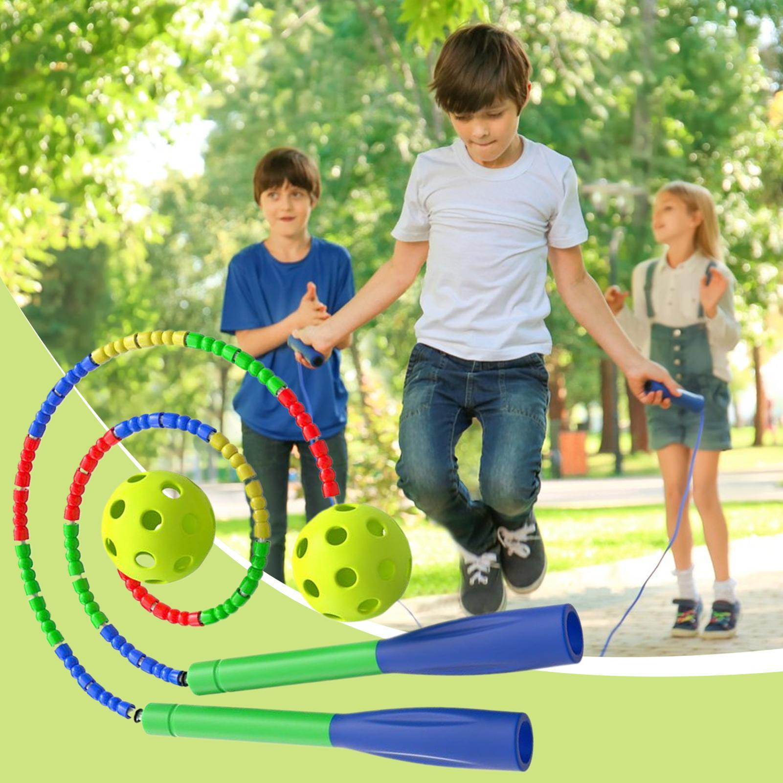 Springseil Springseil mit kabe – Kids Outdoor Gym Bewertung und Preis