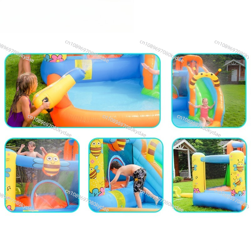 Aufblasbare Hüpfburg Wasserpar – Kids Outdoor Water Park Bewertung und Preis