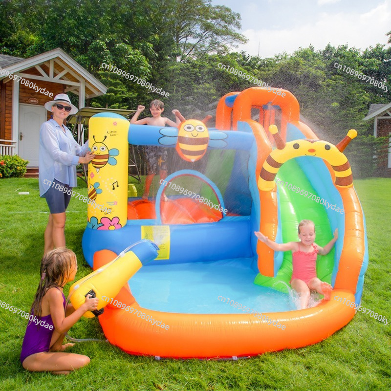 Aufblasbare Hüpfburg Wasserpar – Kids Outdoor Water Park Bewertung und Preis