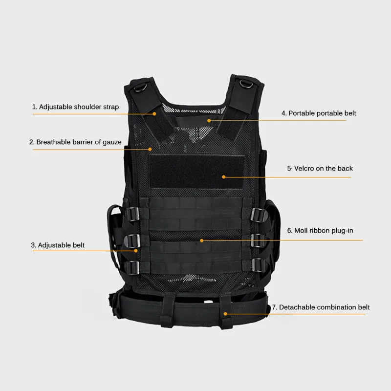 Verstellbare Molle Taktische W – Kids Outdoor Vest Bewertung und Preis