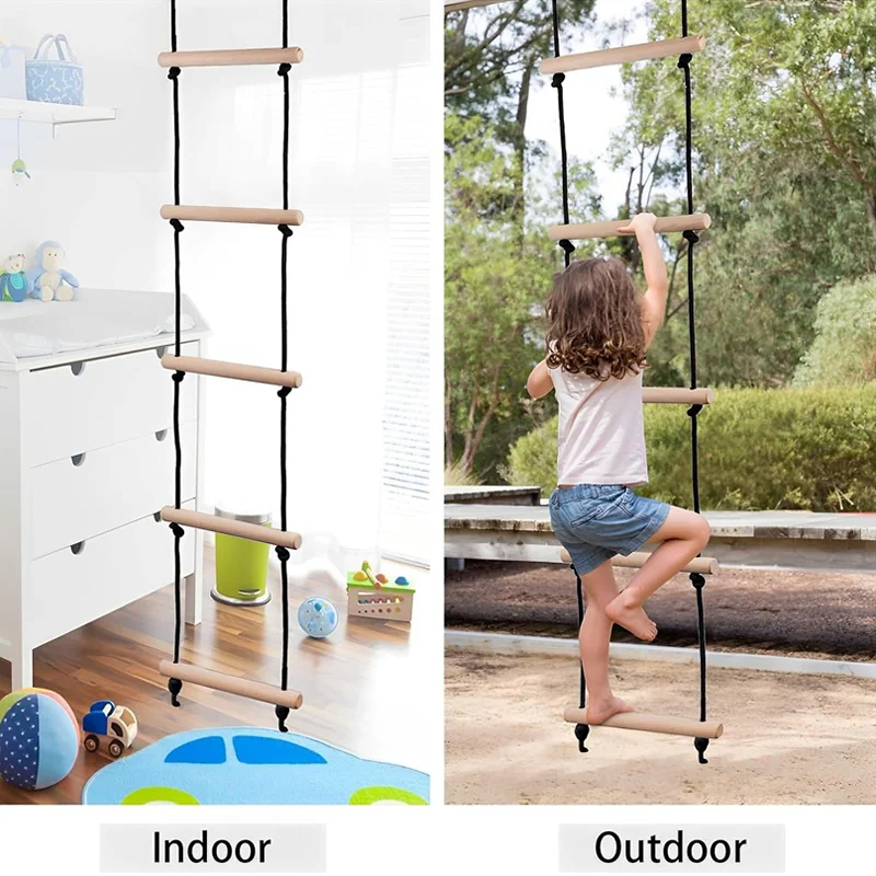 Kinder Klettern Seil Leiter Ho – Kids Outdoor Swing Bewertung und Preis