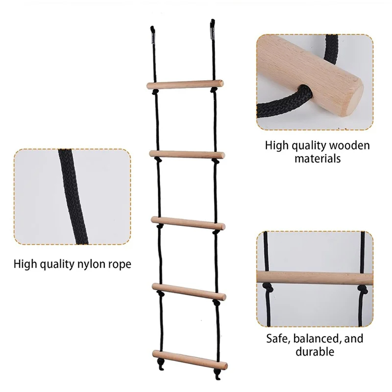 Kinder Klettern Seil Leiter Ho – Kids Outdoor Swing Bewertung und Preis