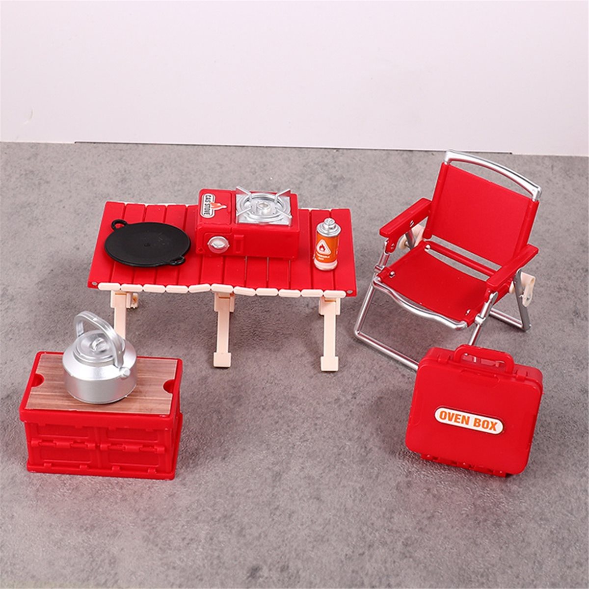 Miniatur-Camping-Spielset für  – Kids Yellow Outdoor Chair Bewertung und Preis