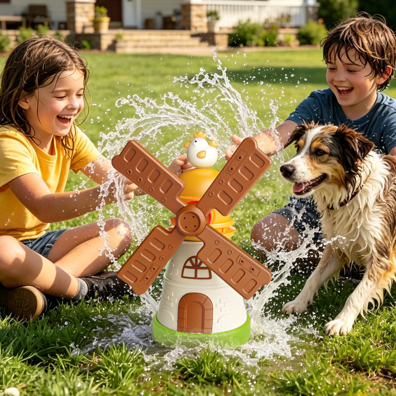 Kinder-Windmühlen-Sprinkler Ro – Kids Outdoor Yard Toys Bewertung und Preis