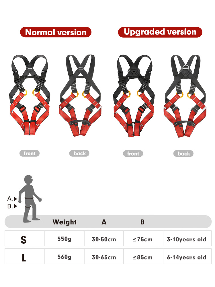 Kinder-Sicherheitsgurt Ganzkör – Kids Outdoor Climbing Equipment Bewertung und Preis