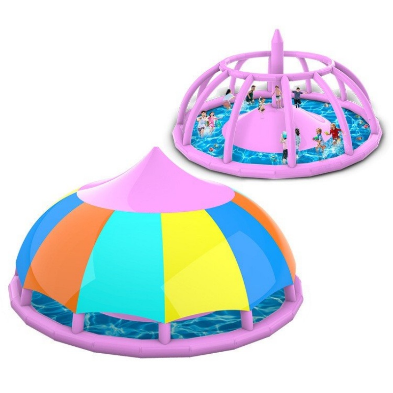 Verbesserter Sonnenschutz-Aufb – Kids Outdoor Water Park Bewertung und Preis