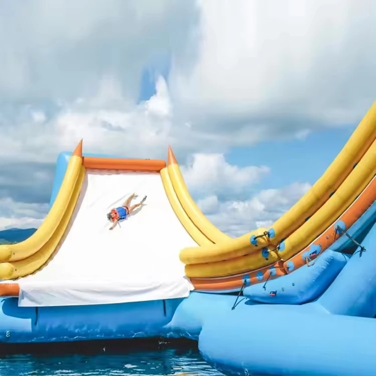 Großer Aufblasbarer Wasserpark – Kids Outdoor Water Park Bewertung und Preis