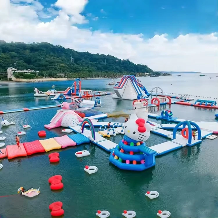 Großer Aufblasbarer Wasserpark – Kids Outdoor Water Park Bewertung und Preis