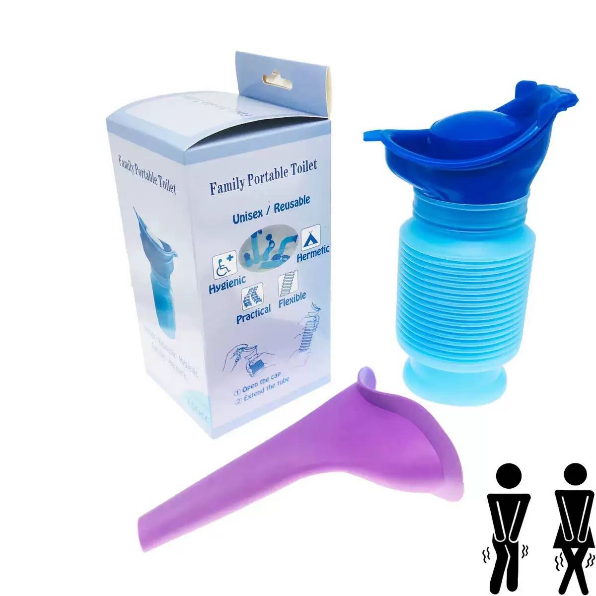 750ML Faltbarer Tragbarer Urin – Kids Outdoor Urinal Bewertung und Preis