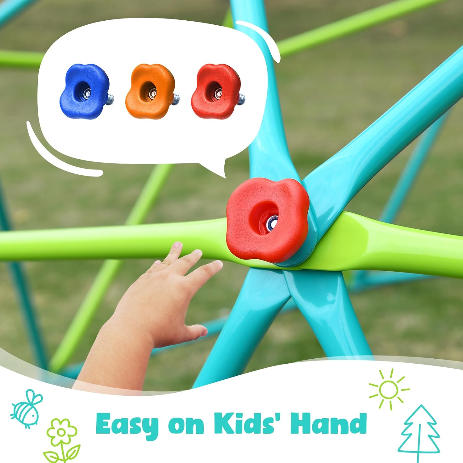 3-Meter-Kletterkuppel-Schaukel – Kids Outdoor Swing Bewertung und Preis