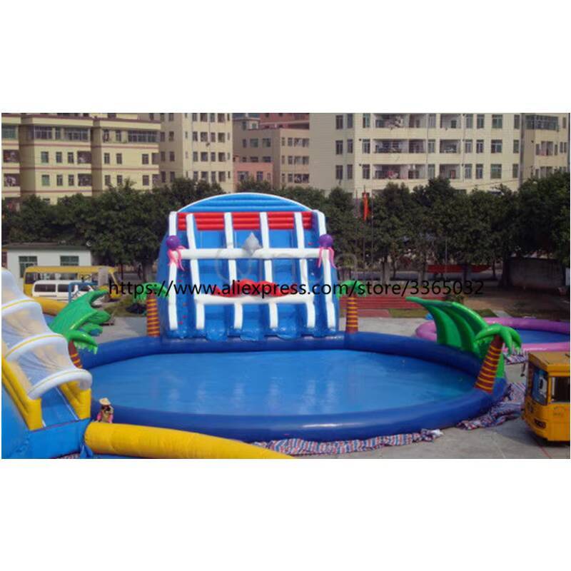 Riesiger Wal-aufblasbarer Wass – Kids Outdoor Water Park Bewertung und Preis