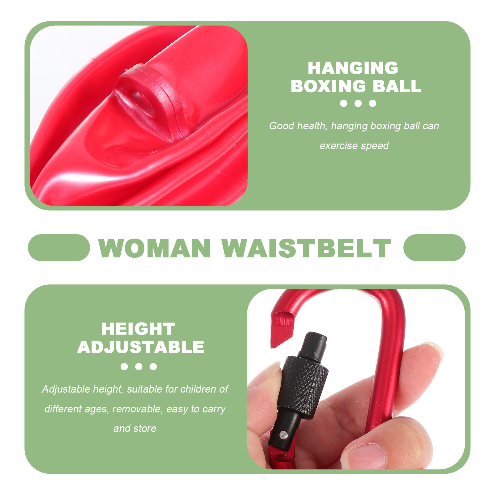 1 Set verstellbarer Boxball zu – Kids Outdoor Gym Bewertung und Preis