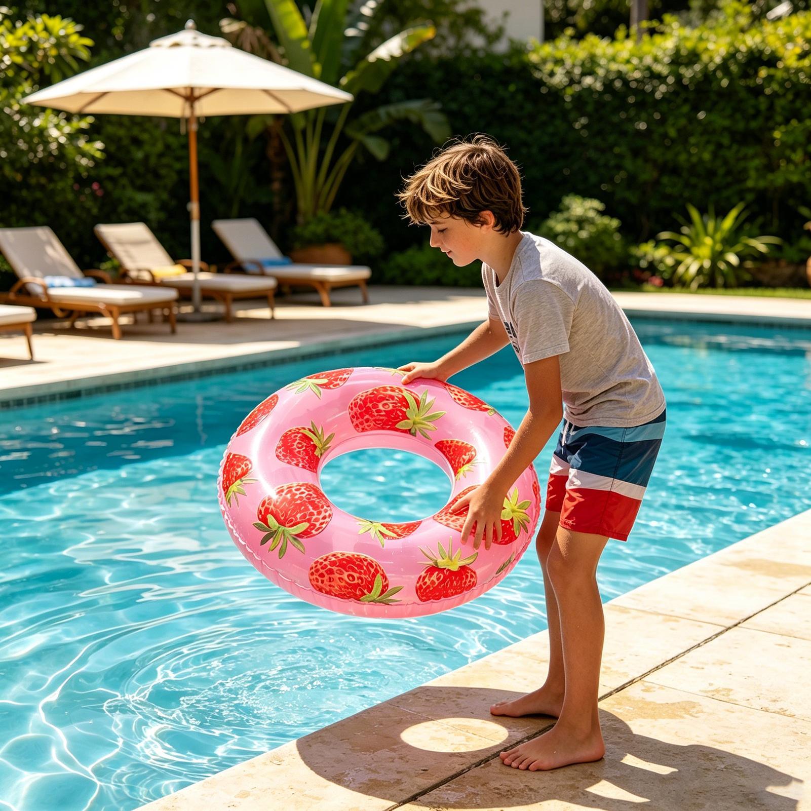 Aufblasbare Schwimmringe mit F – Kids Outdoor Water Park Bewertung und Preis