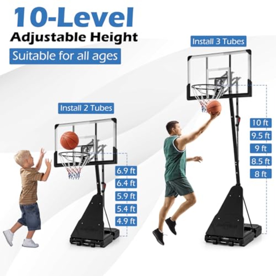 Tragbarer Basketballkorb für d – Basketball Hoop Outdoor Bewertung und Preis