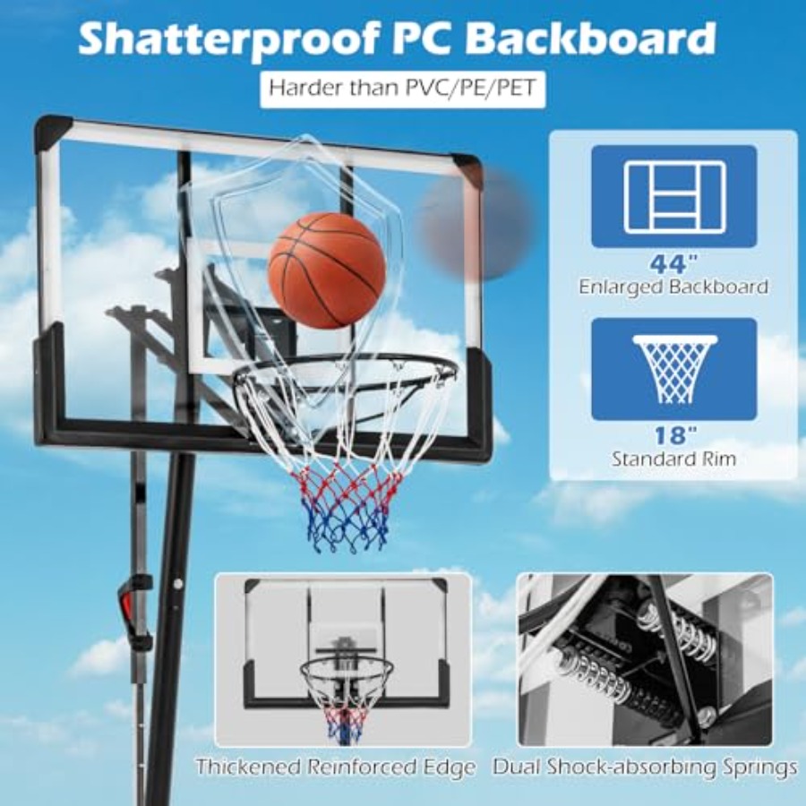 Tragbarer Basketballkorb für d – Basketball Hoop Outdoor Bewertung und Preis