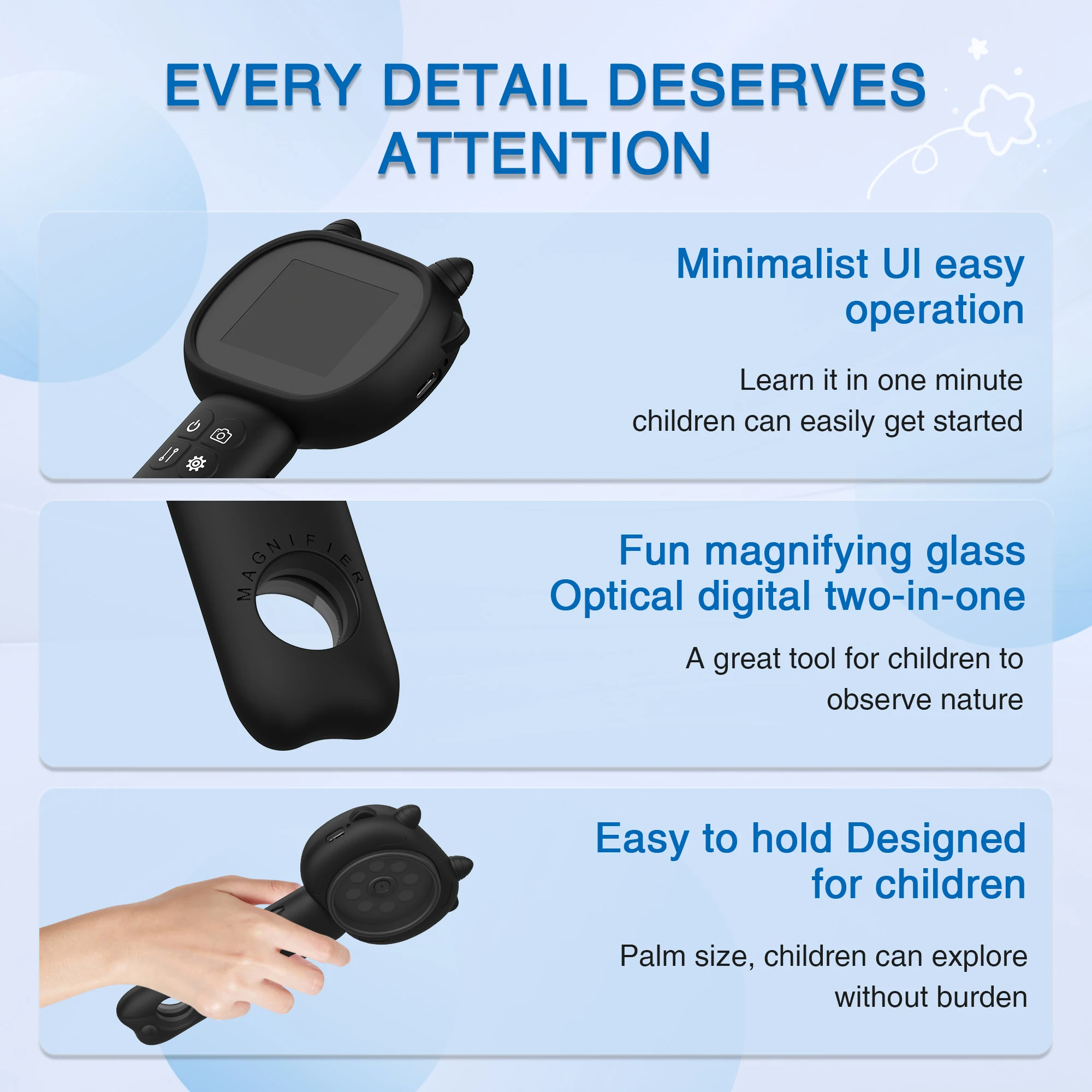 500X Digitales Handmikroskop f – Kids Outdoor Microscope Bewertung und Preis