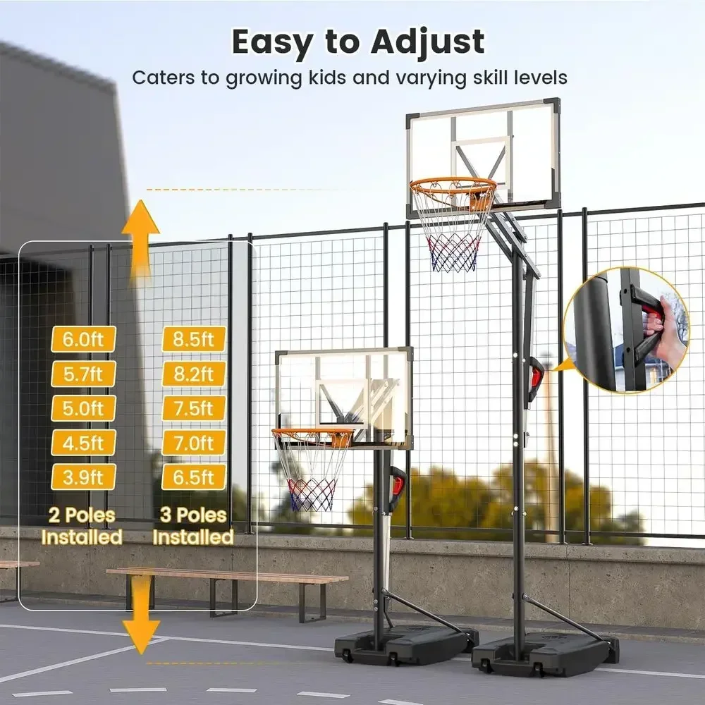 Tragbarer Outdoor-Basketballko – Basketball Hoop Outdoor Bewertung und Preis