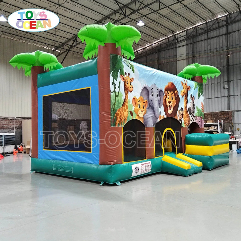 Aufblasbare Hüpfburg mit Rutsc – Kids Outdoor Inflatable Bewertung und Preis