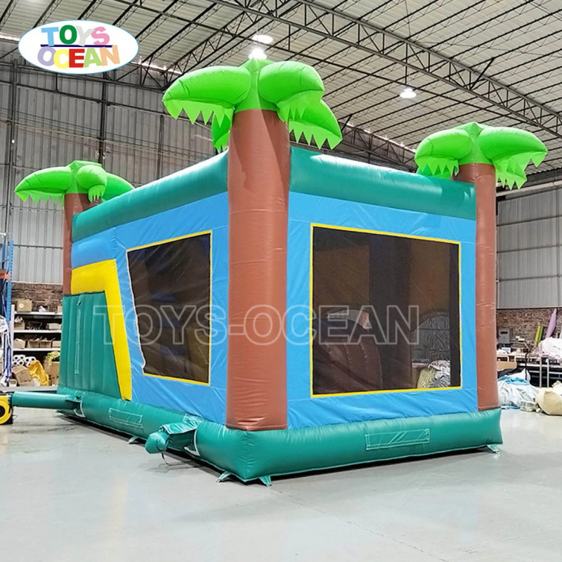 Aufblasbare Hüpfburg mit Rutsc – Kids Outdoor Inflatable Bewertung und Preis